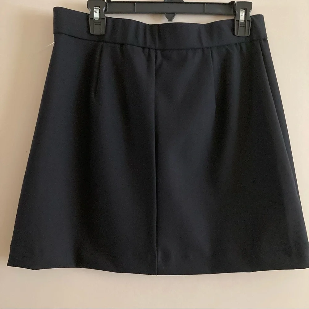 Rachel Zoe Sailor Button Front A Line Skirt |Color Black | Size 8 | New No Tags - Picture 5 of 7